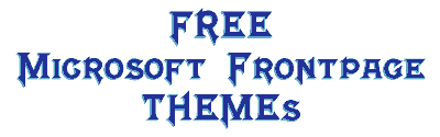 Free Microsoft Frontpage Themes